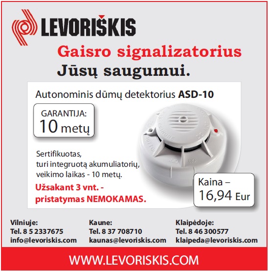 ASD 10 reklaminis